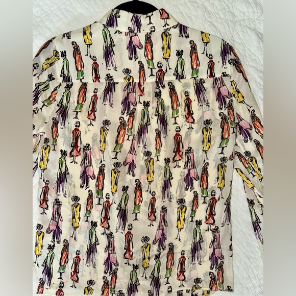 Alice & Olivia Silk Top - Picture 5 of 6